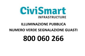 Segnalazione guasti illuminazione pubblica